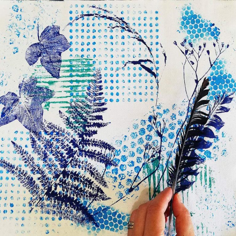 Introduction To Monoprinting Flourish Introduction To Monoprinting Flourish