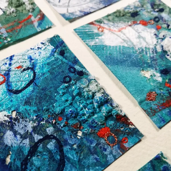 Abstraction and Textures project close up